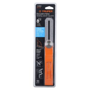 escuadra falsa d acero inoxidable 19cm 6 con mango de abs d7a