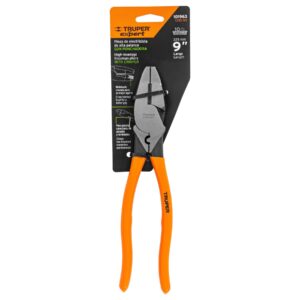 pinza para electricista 9 c ponchador de terminales expert 2f9