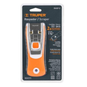 raspador con navaja de 1 1 2 mango ergonomico truper 5e4